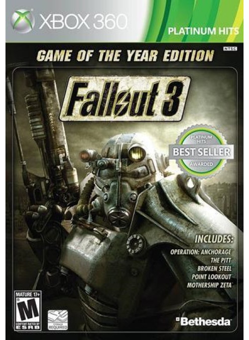 Fallout 3 Game of the Year Edition (Издание Игра Года) (Xbox 360)